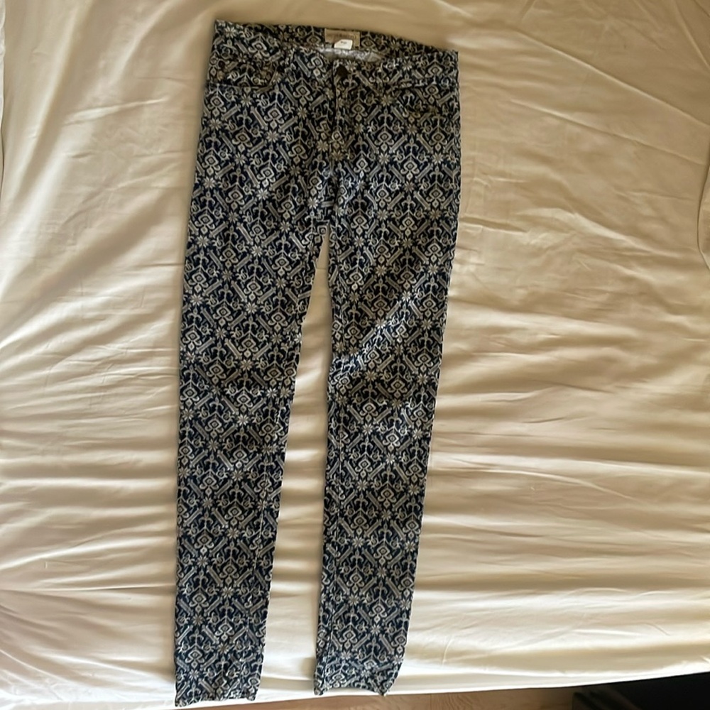 Ralph Lauren Vintage Denim & Supply Print Skinny Jeans Size 26